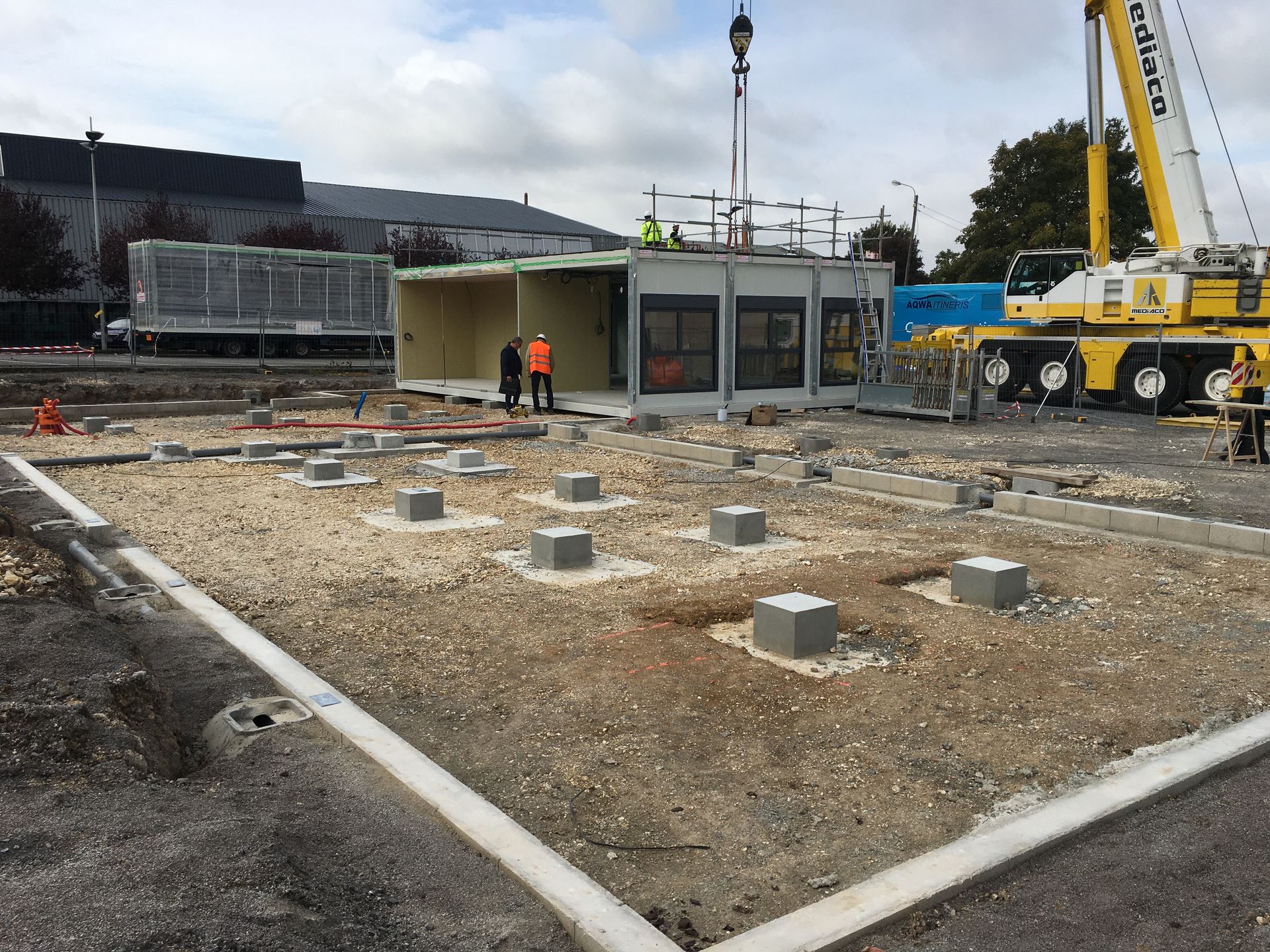 Génie civil pour modulaire - Communauté de commune