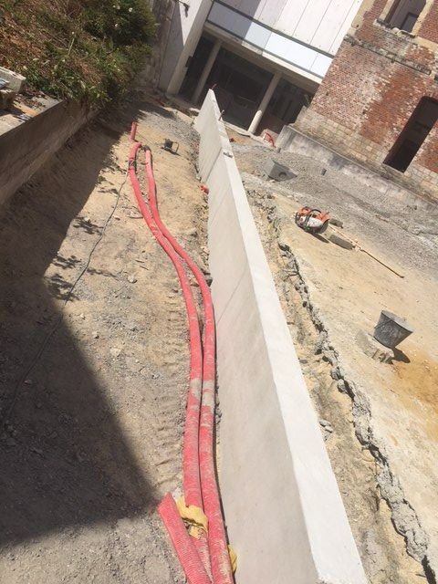 Mur de soutènement - Péronne