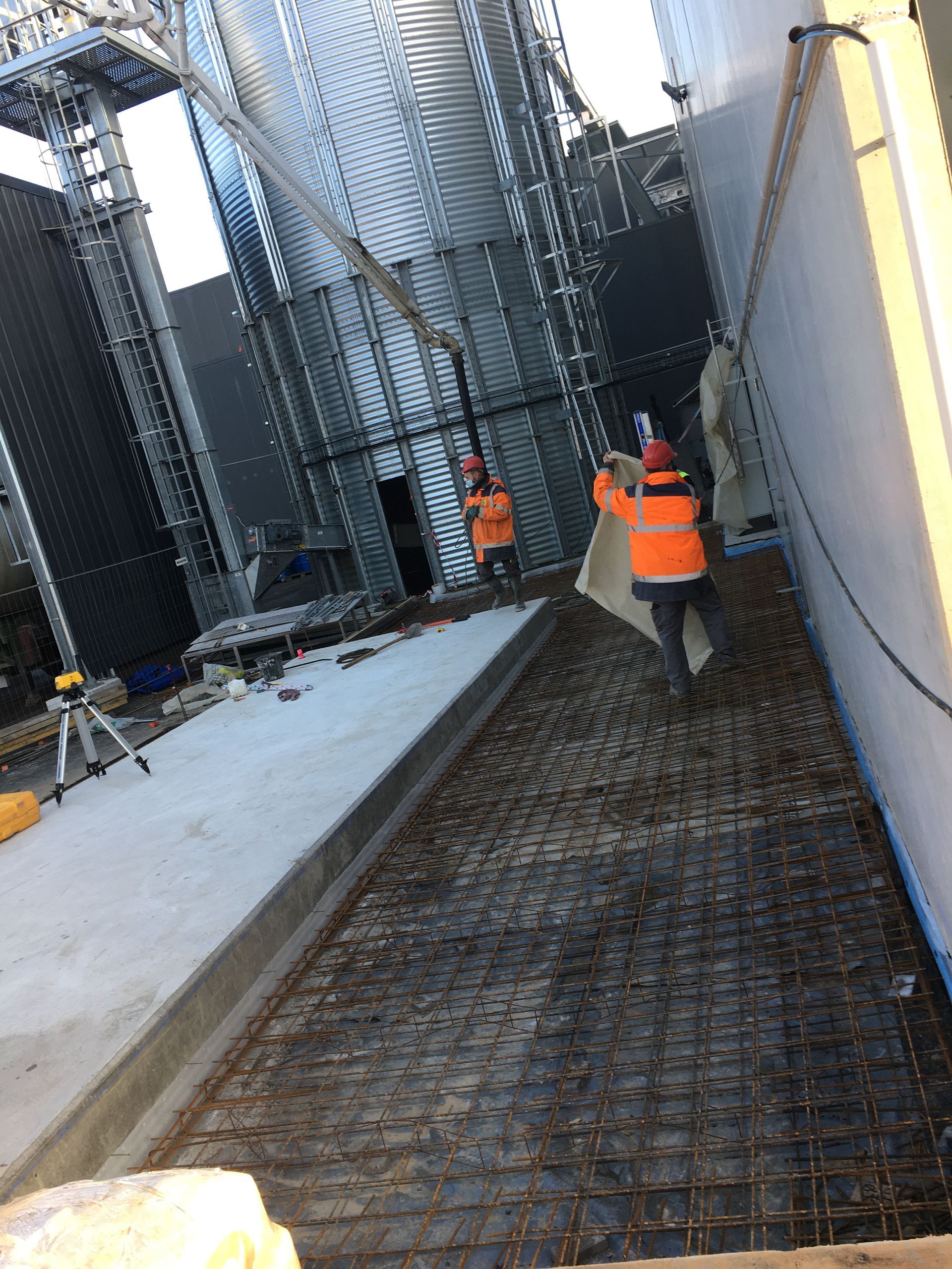 Radier BA pour une chaudière - Innova Feed