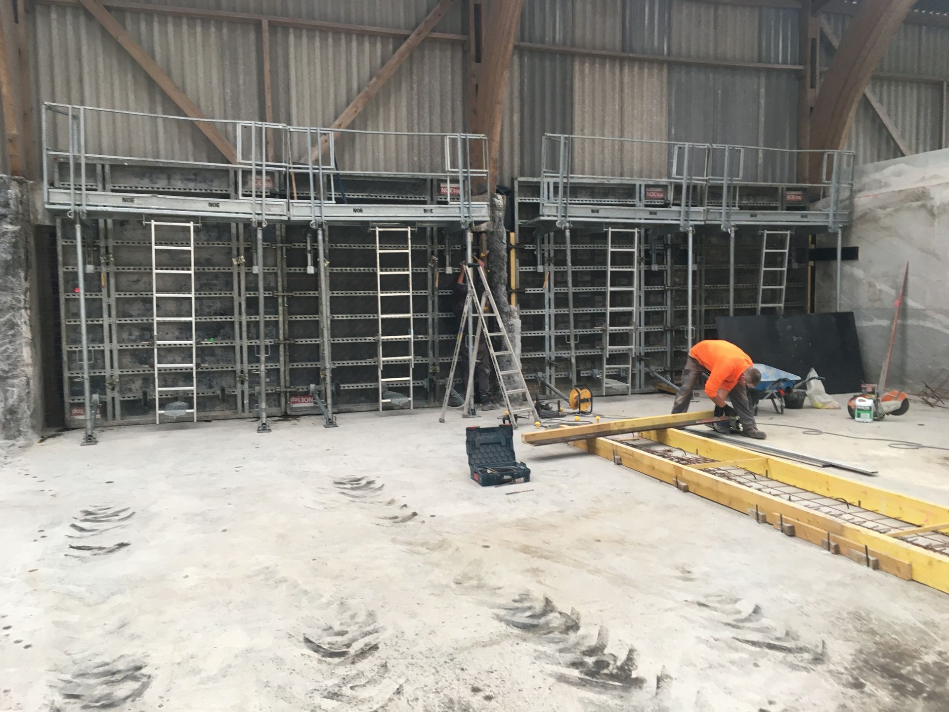 Coffrage contre voile BA - Uneal