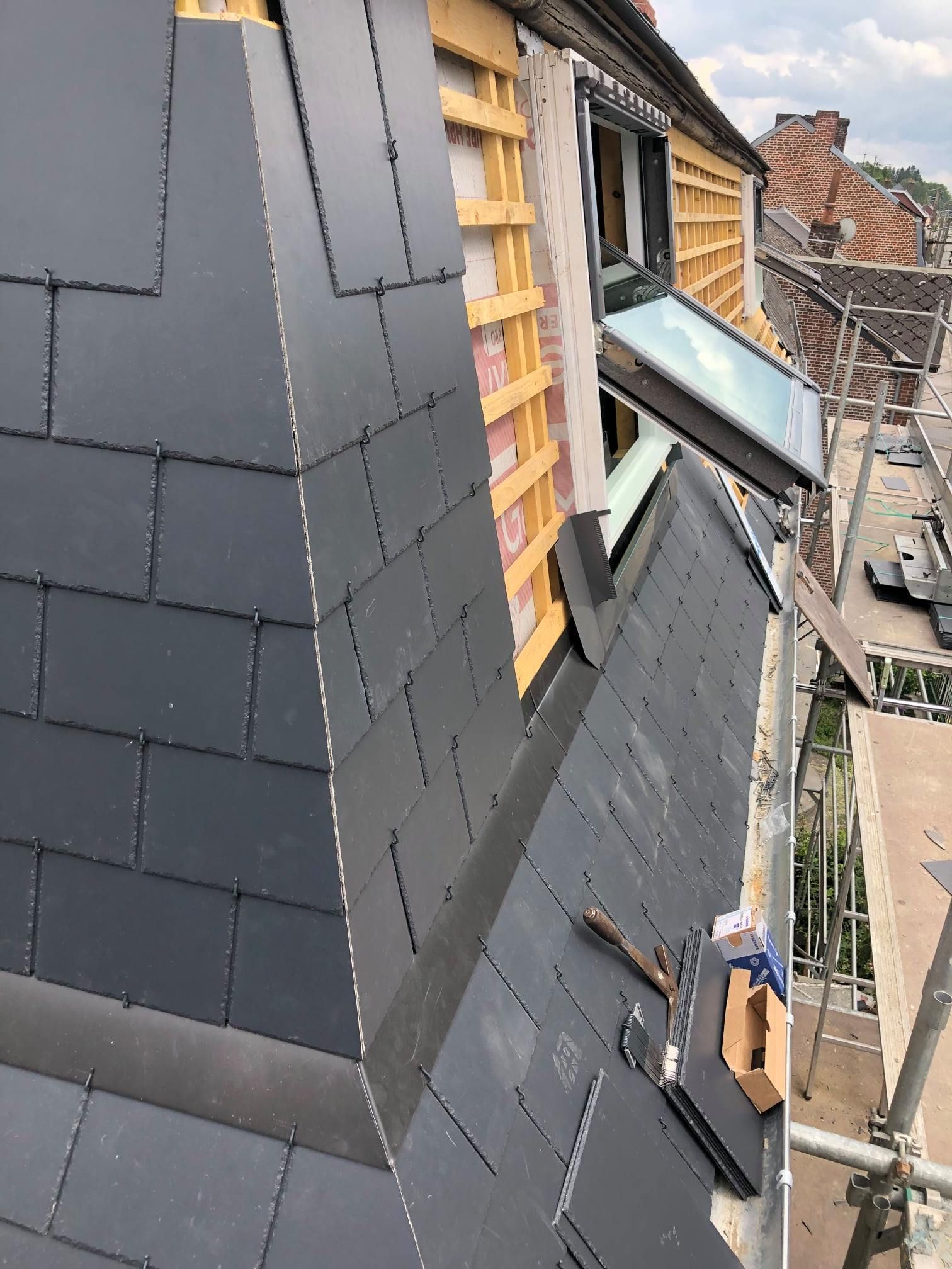 Rénovation de toiture.
