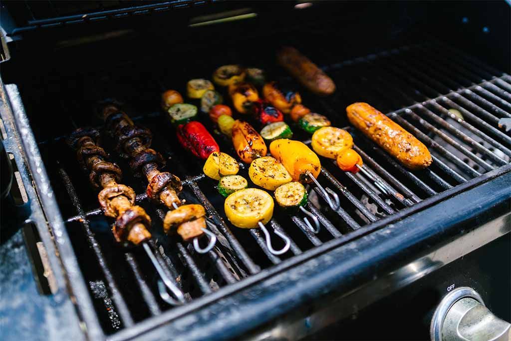 Légumes grillés au BBQ