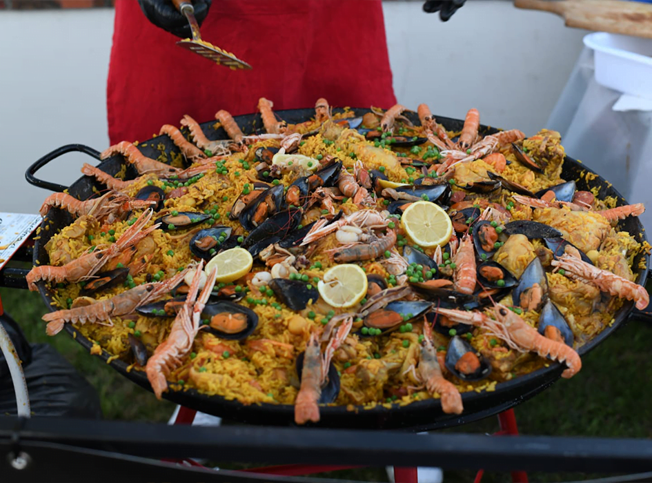 Paella géante pour évènement