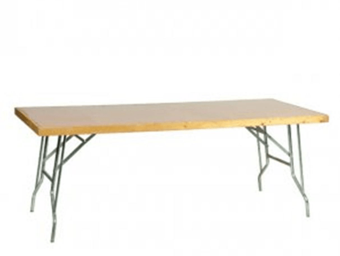 Mesa rectangular de madera 0,80 x 200