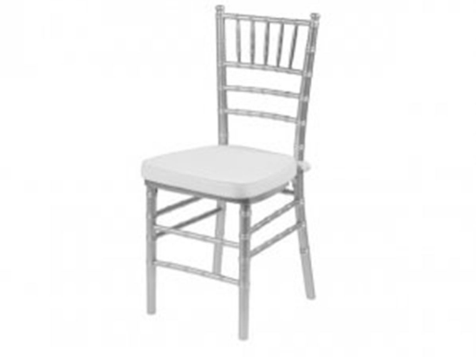 Cojín blanco para silla Tiffany