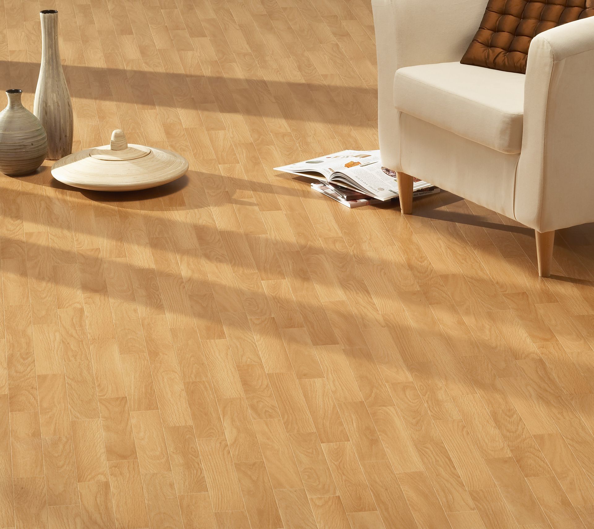 Lino imitation parquet