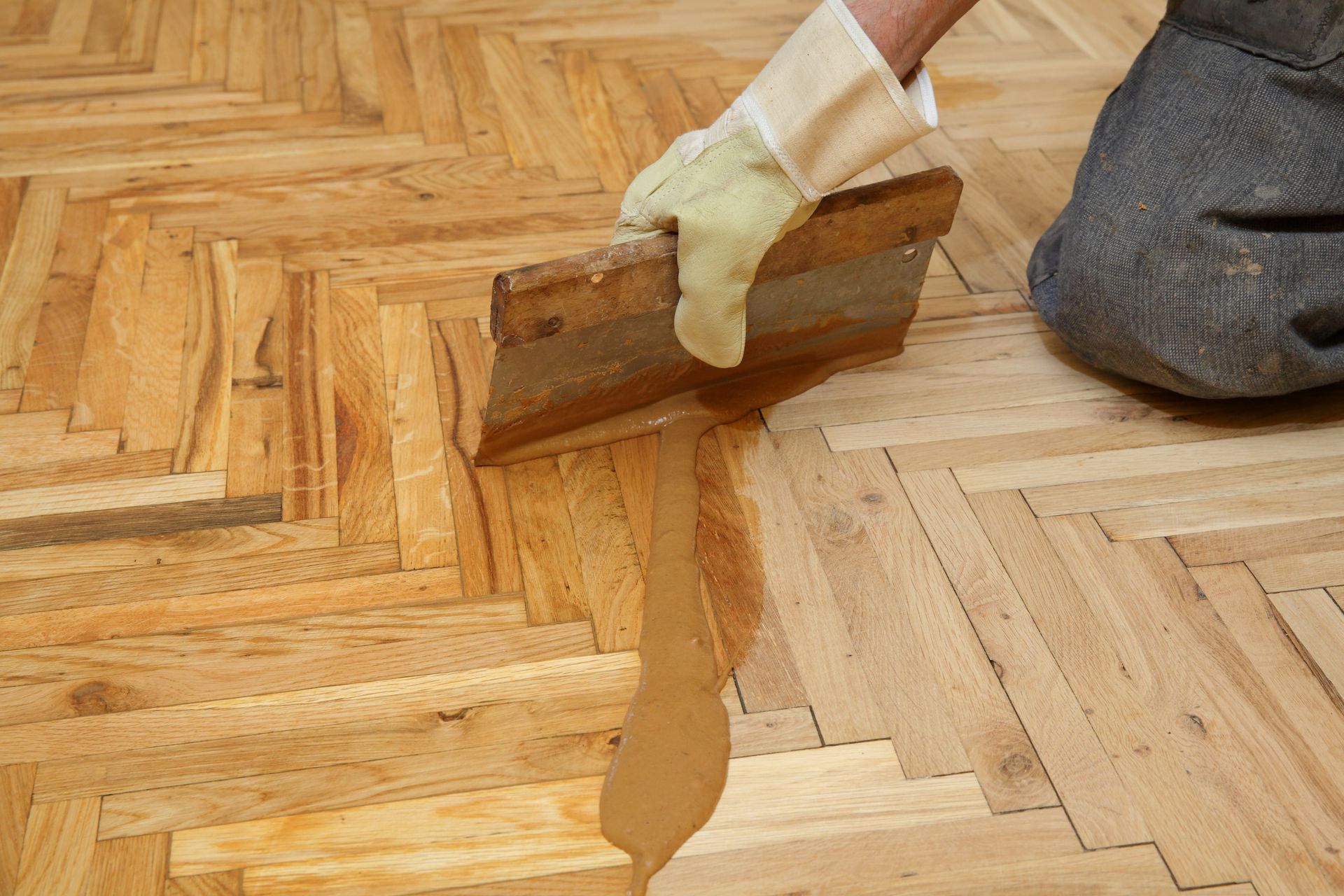 Vitrification de parquet