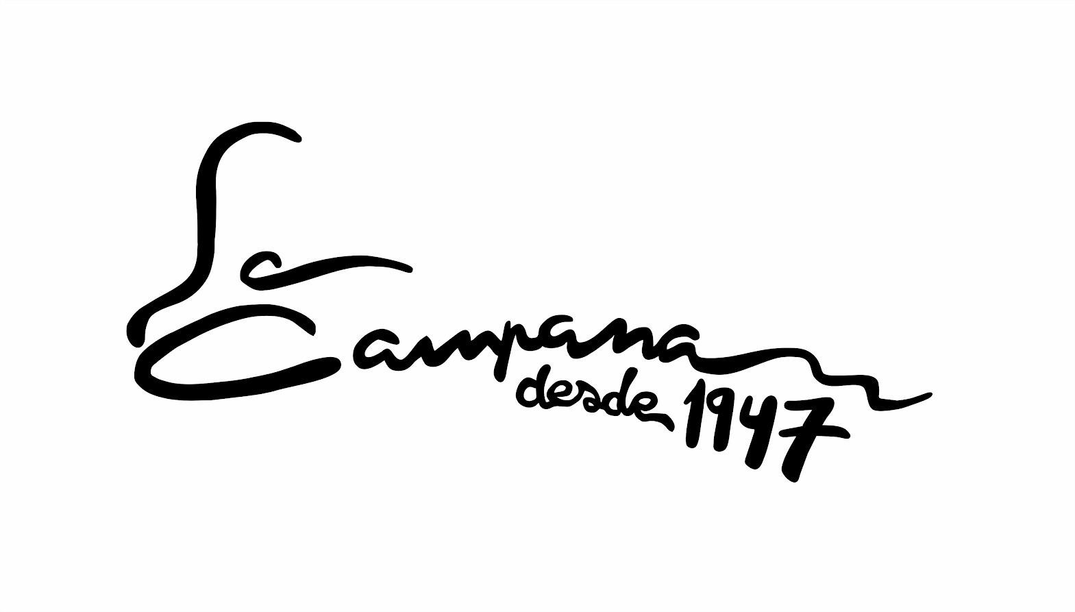 Logo: "La Campana" in cursive with "desde 1947" underneath.