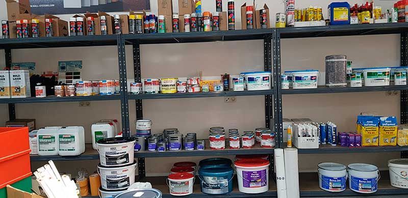 Farben und EBE GmbH Rehau | Farbenfachmarkt Farbenhandel Farben Lacke Maschinenlacke Grundierungen Vliesboden Tapeten Laminat Bodenbeläge Baumarkt Zubehör für lnnenausbau Malerzubehör