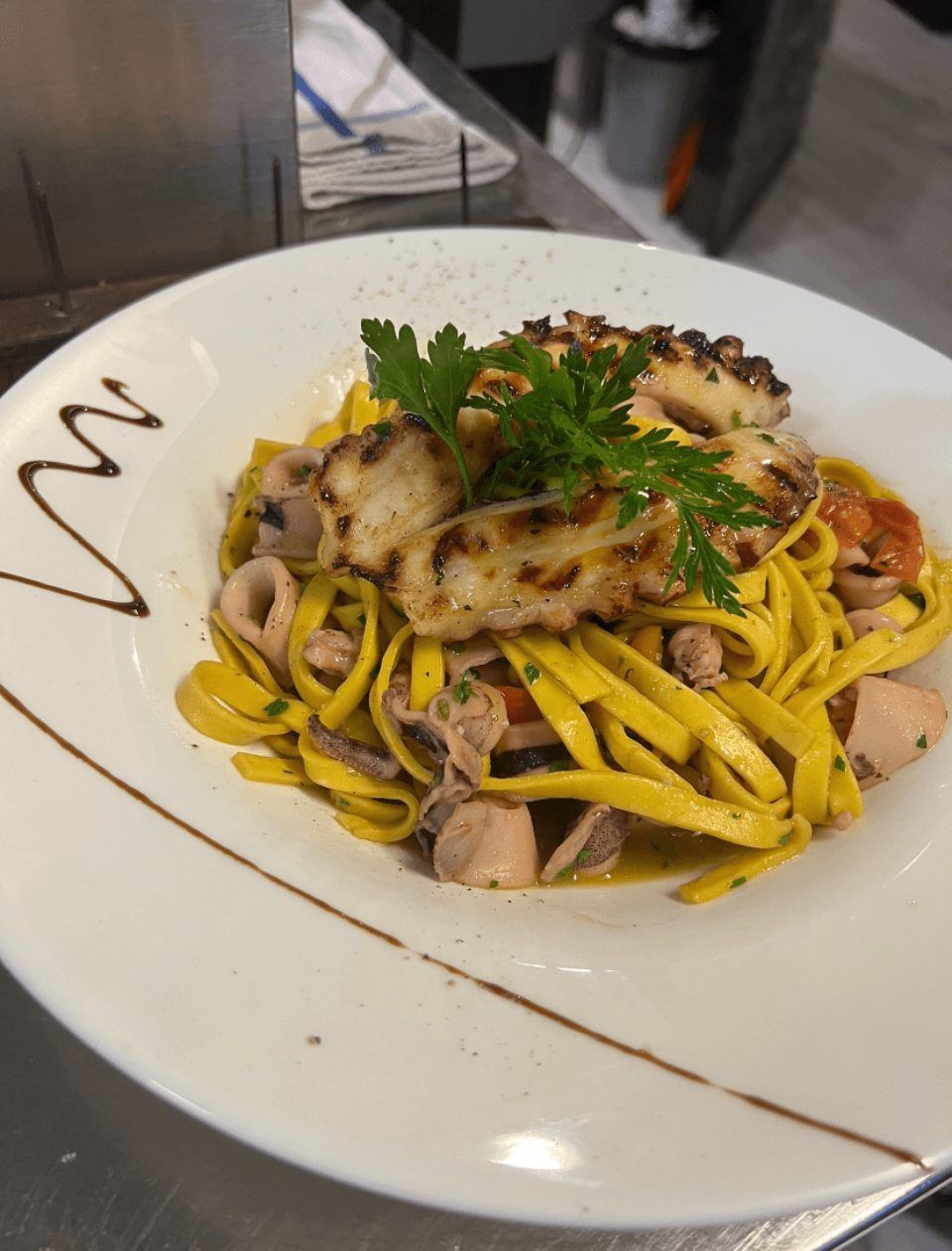 tagliatelles à la viande