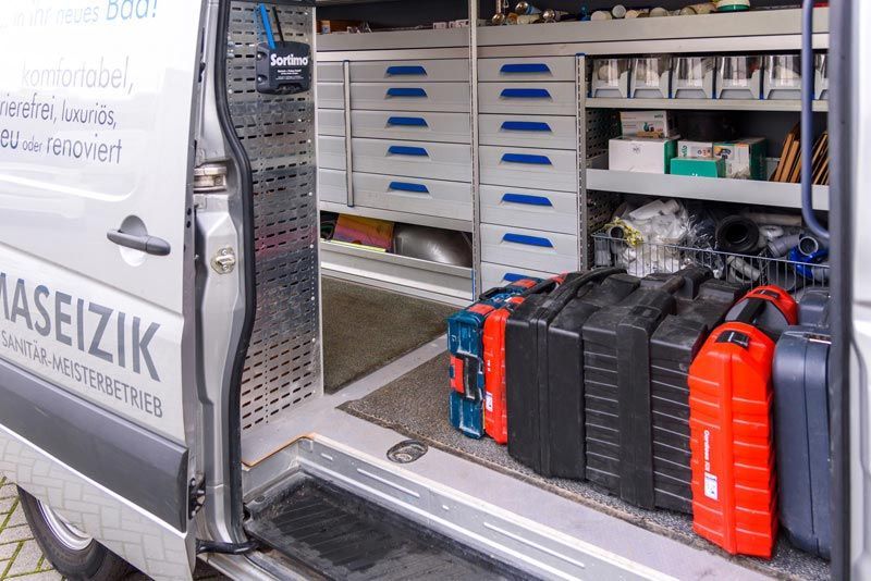 Fahrzeuge | Heizung & Sanitär | Klaus Maseizik GmbH | Wir werden Ihnen helfen! | Dinslaken