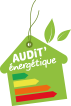 Logo Audit' énergétique.