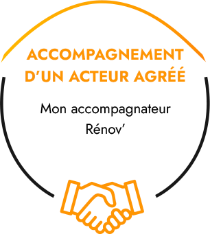 Accompagnement d'un acteur agréé : mon accompagnateur rénov'.