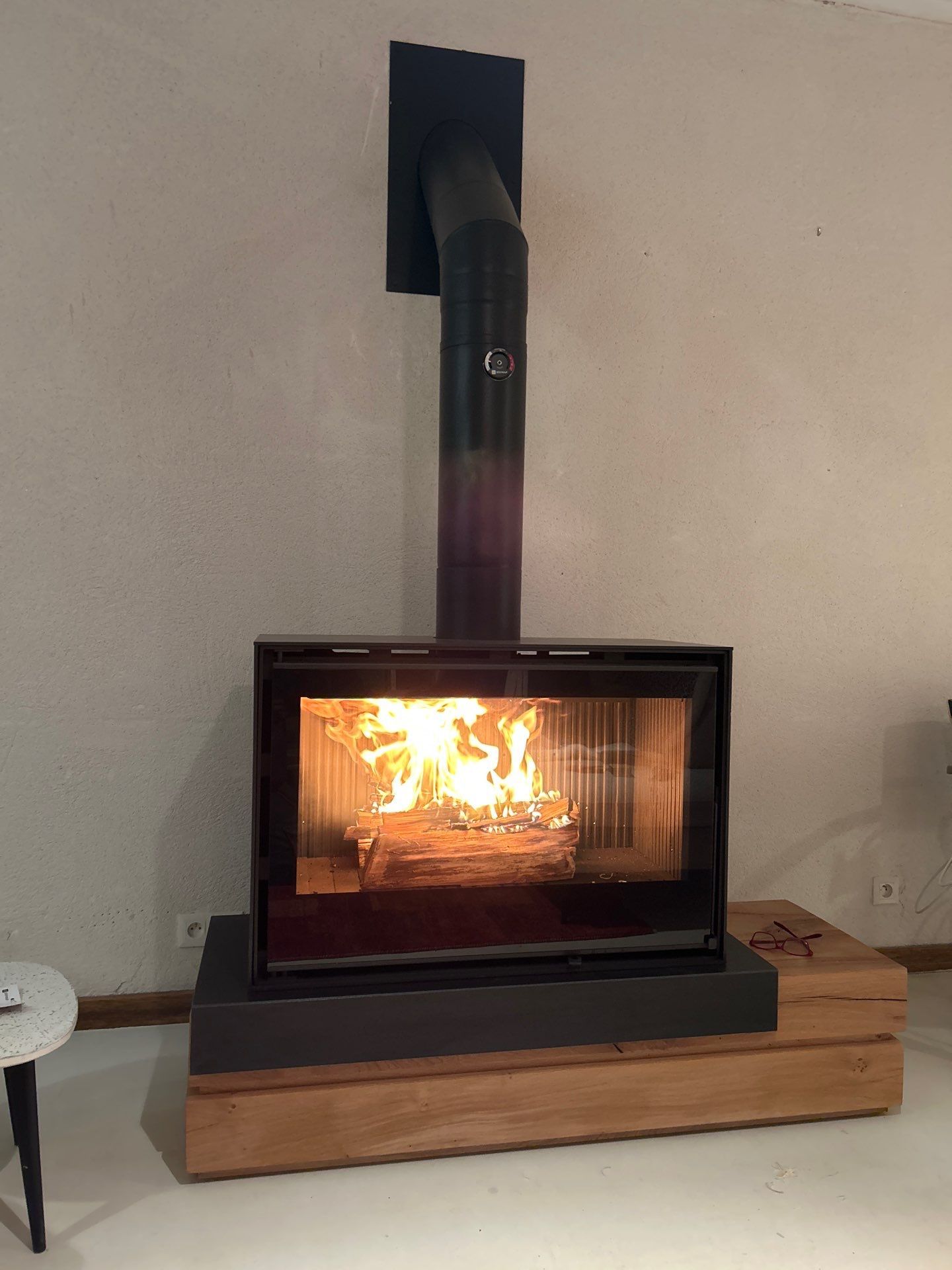 Pose de poêle à bois à Quimperlé