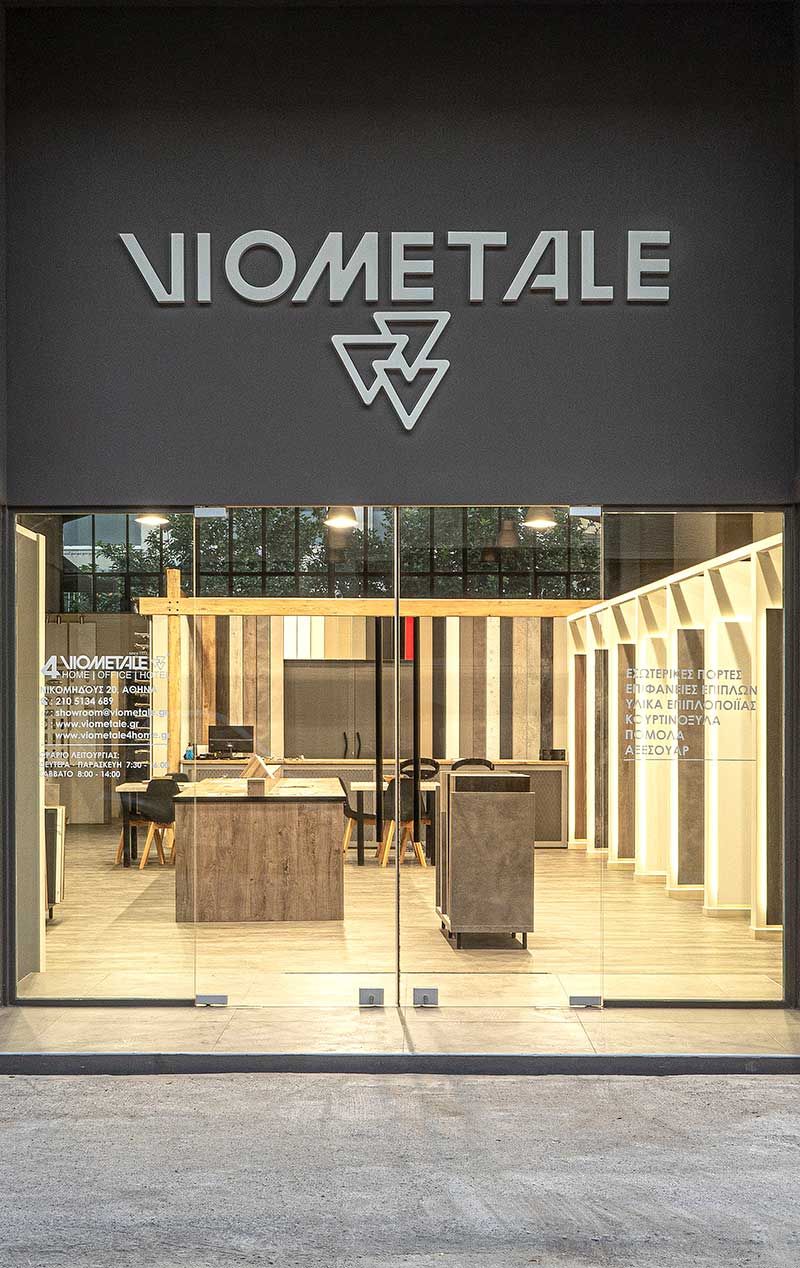 Showroom Viometale
