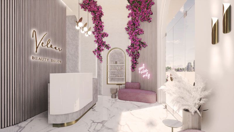 ΜΕΛΕΤΗ-ΚΑΤΑΣΚΕΥΗ BEAUTY SALON ' VELOUR