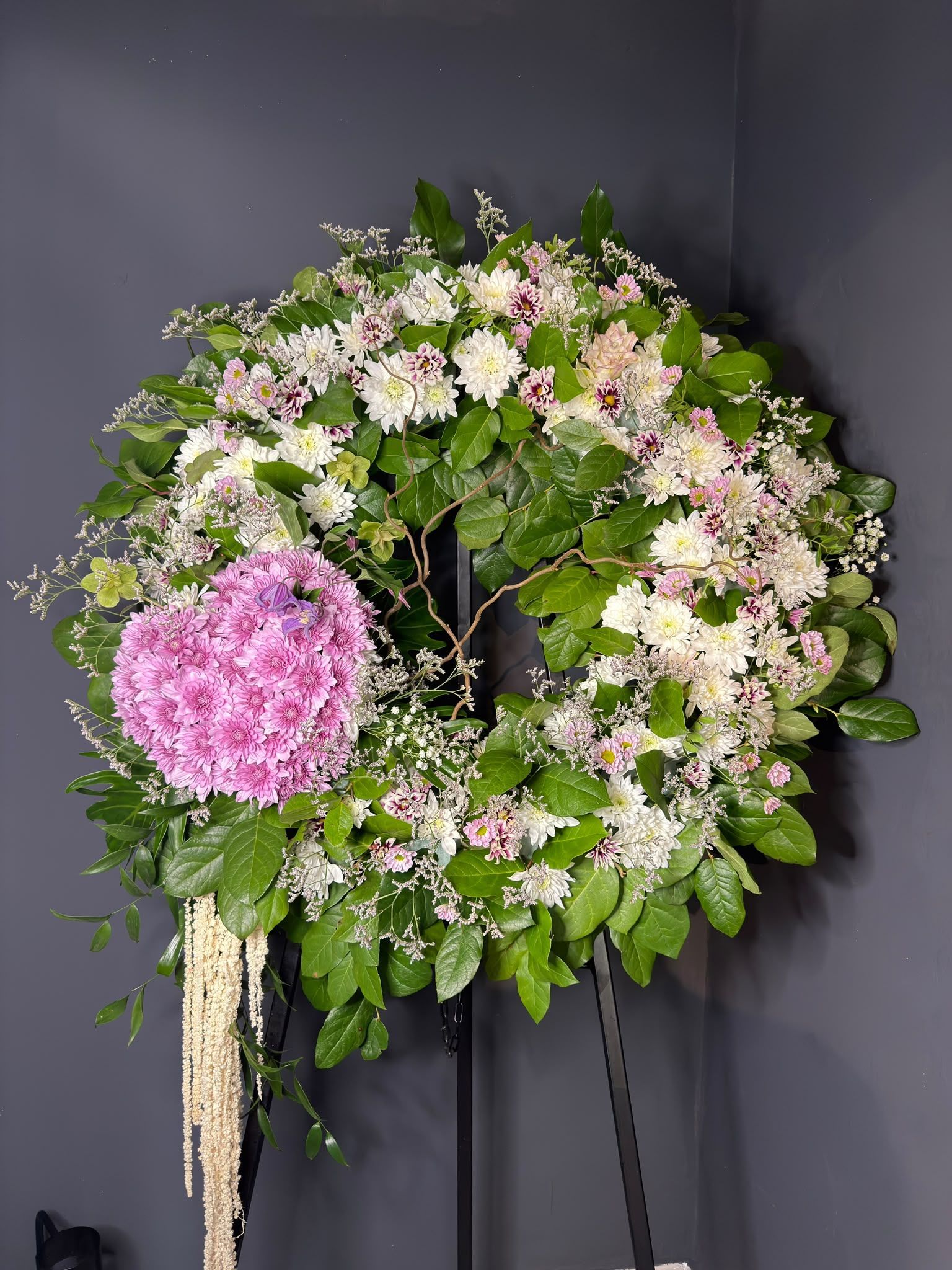 Arreglo floral para despedida de Musetta Floristería