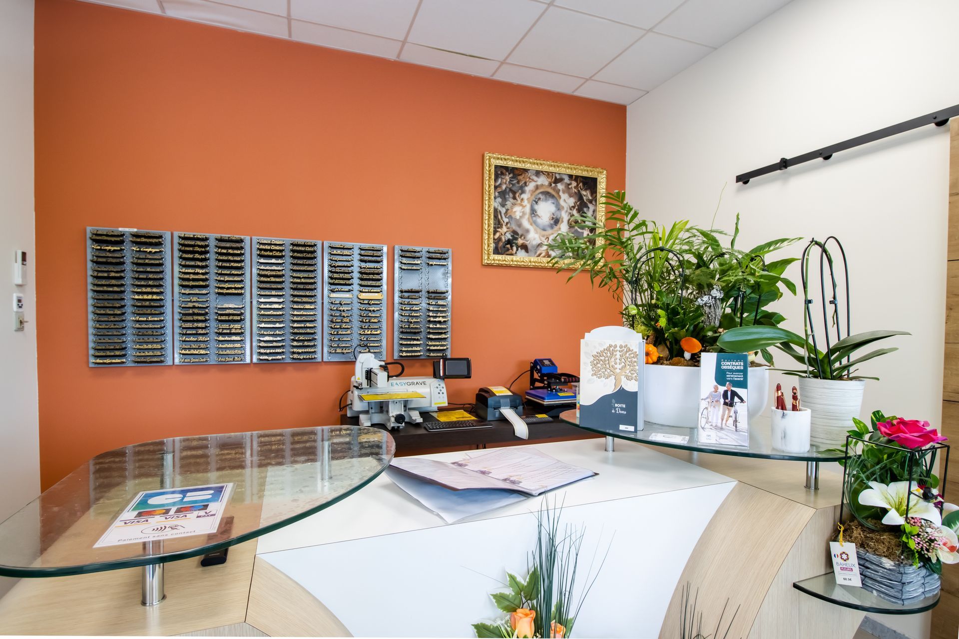 Bureau de pompes funèbres