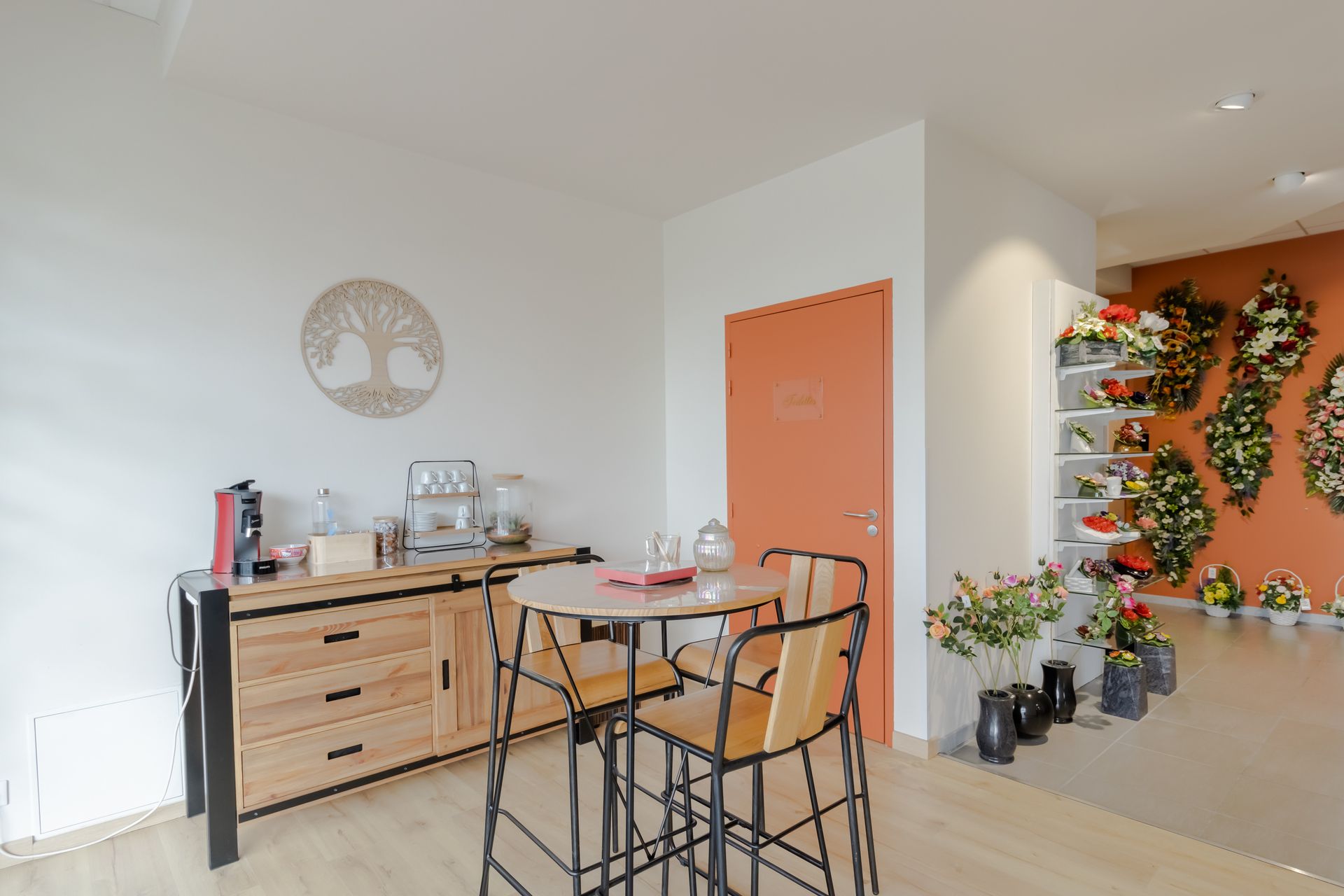 Bureau des locaux des pompes funèbres