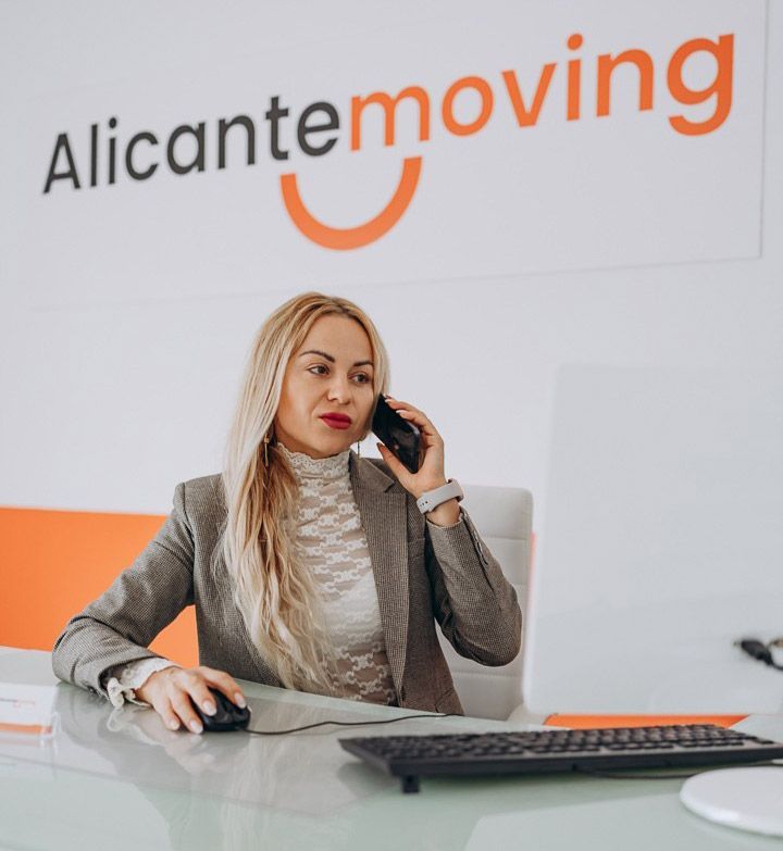 Paseo marítimo con palmeras a lo largo de una bahía. Edificios y una colina rocosa al fondo. Día soleado.