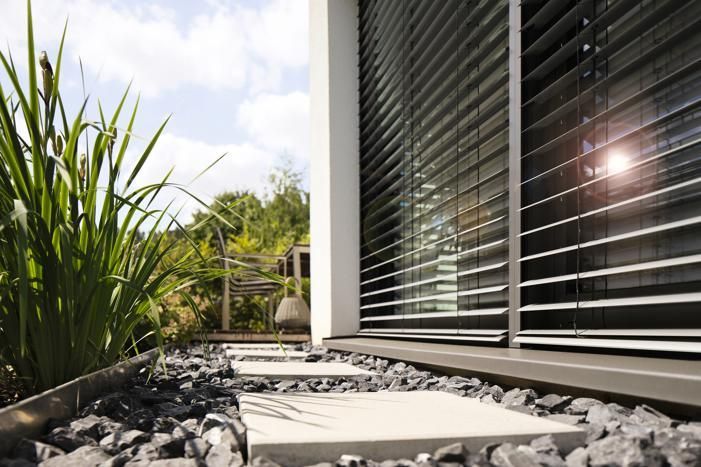 Raffstoreanlage aufm Haus von Bengfort Rolladentechnik