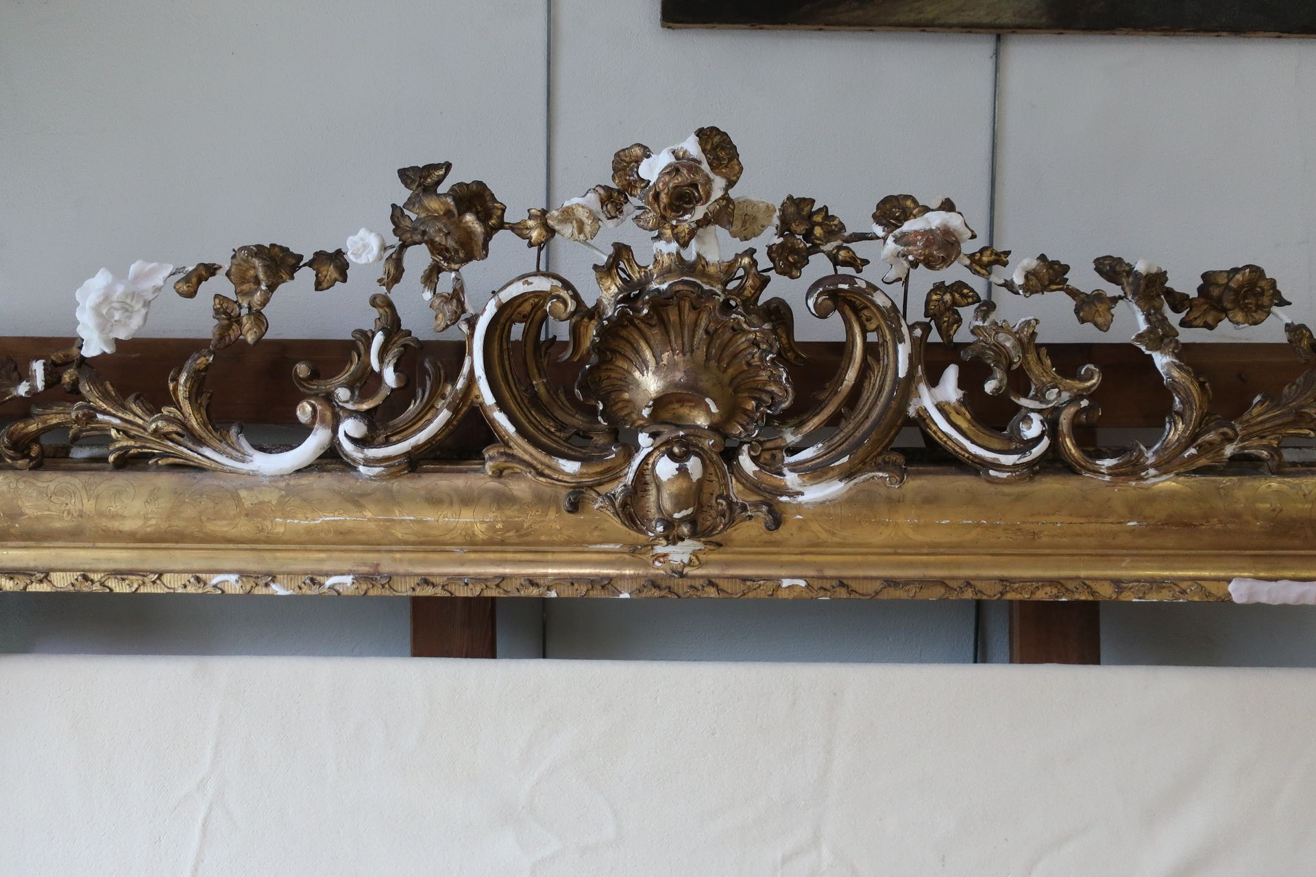 Cadre avant restauration