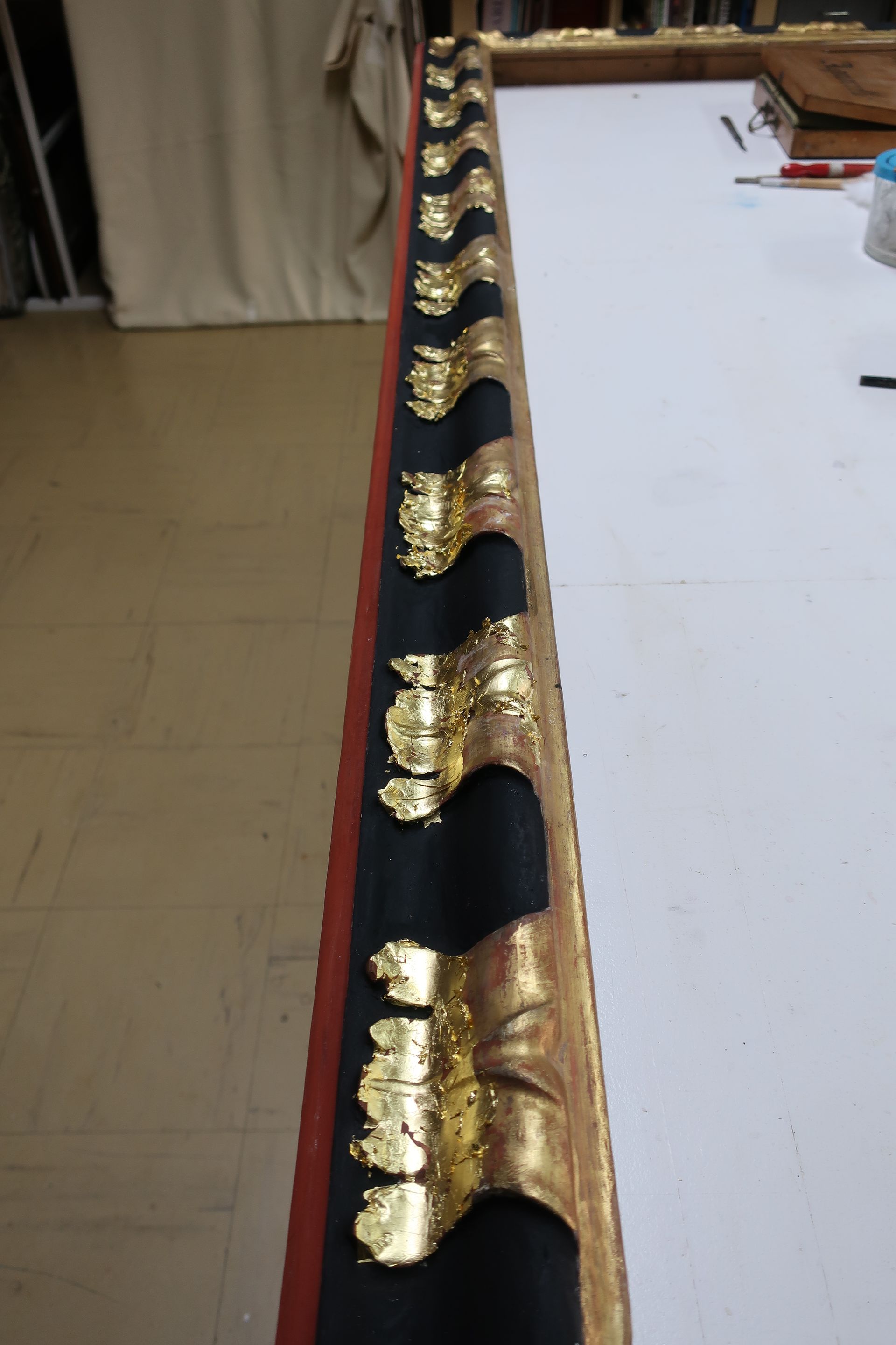 Restauration d'encadrement