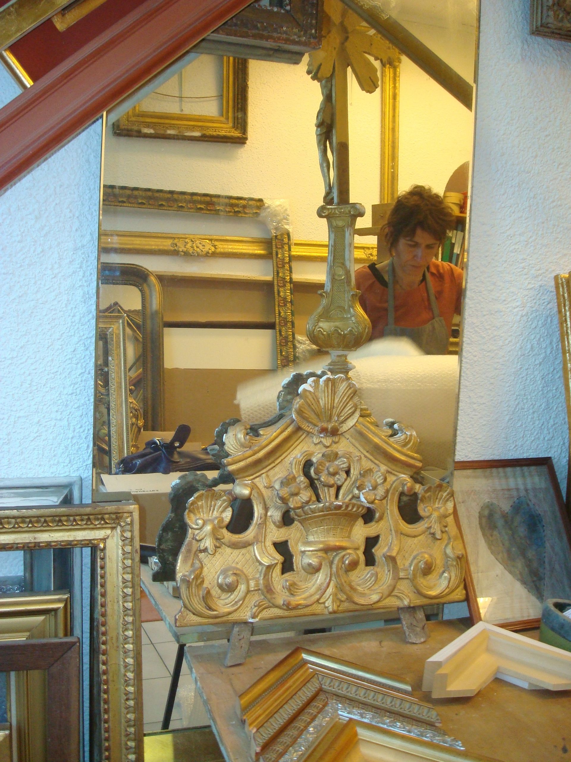 Atelier de restauration de cadres