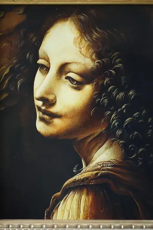 Ange détail, L.De Vinci
