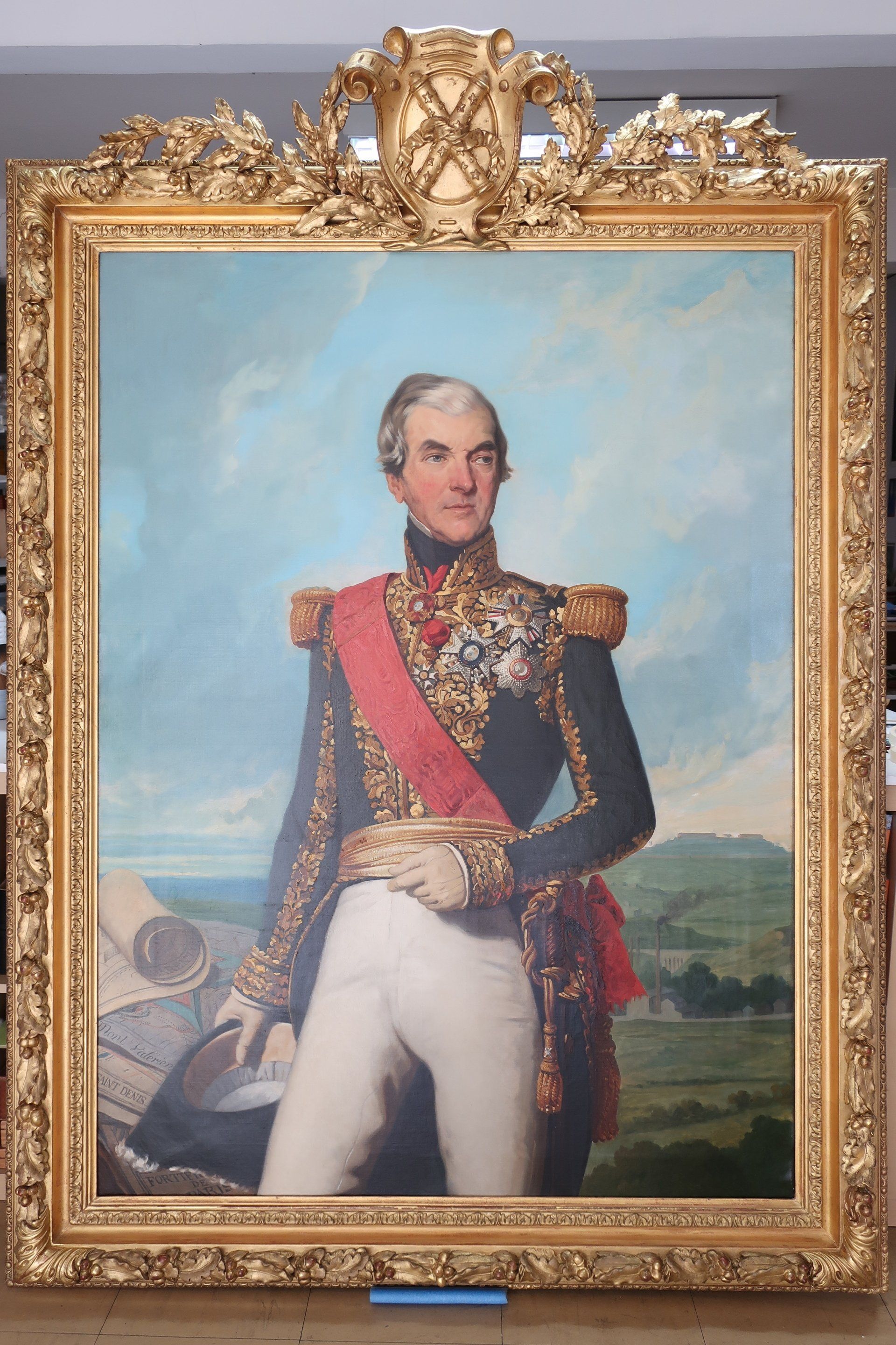 Restauration avant : portrait d'un capitaine