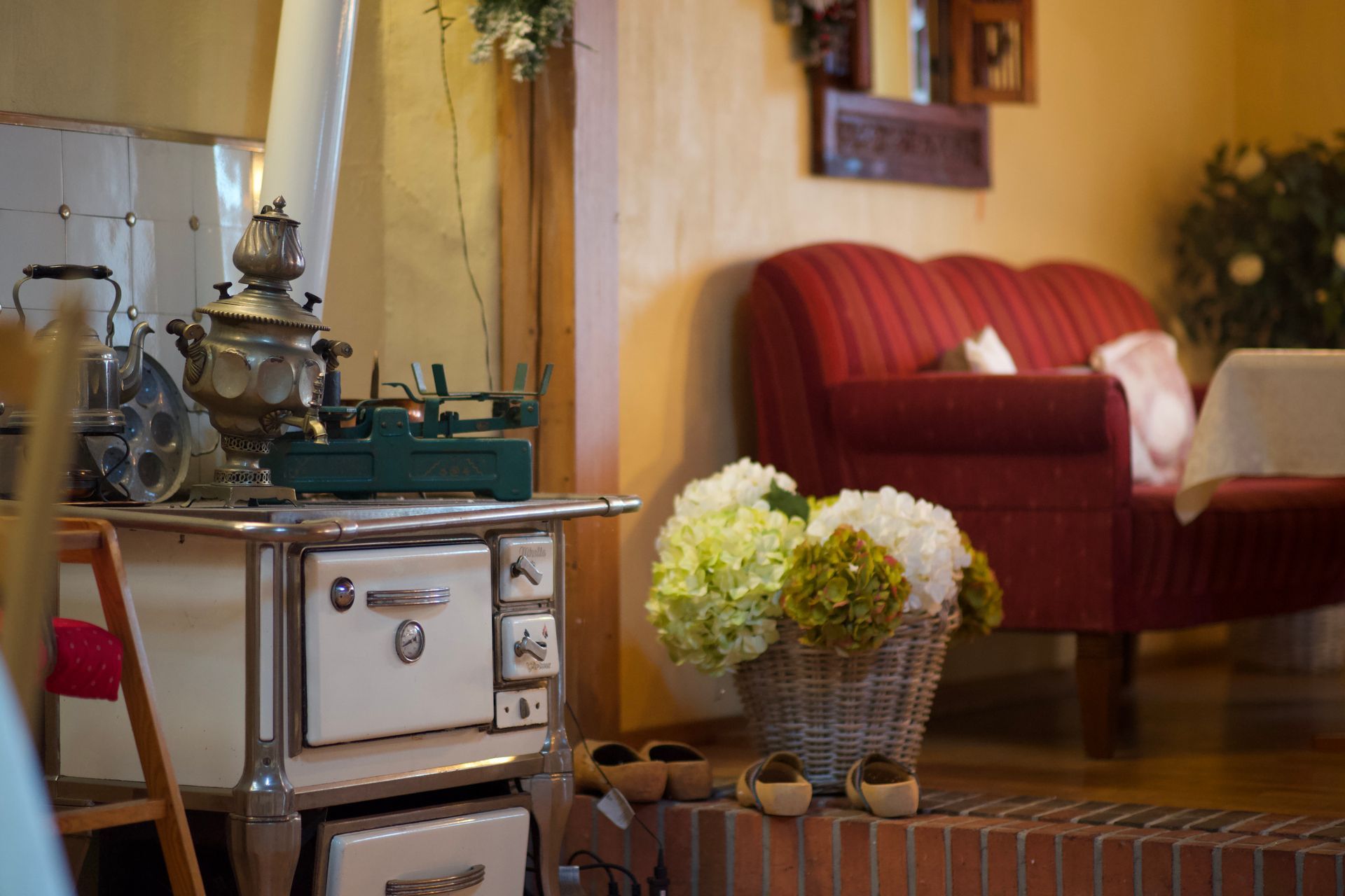 Gulfhof Butendiek Detail Ofen