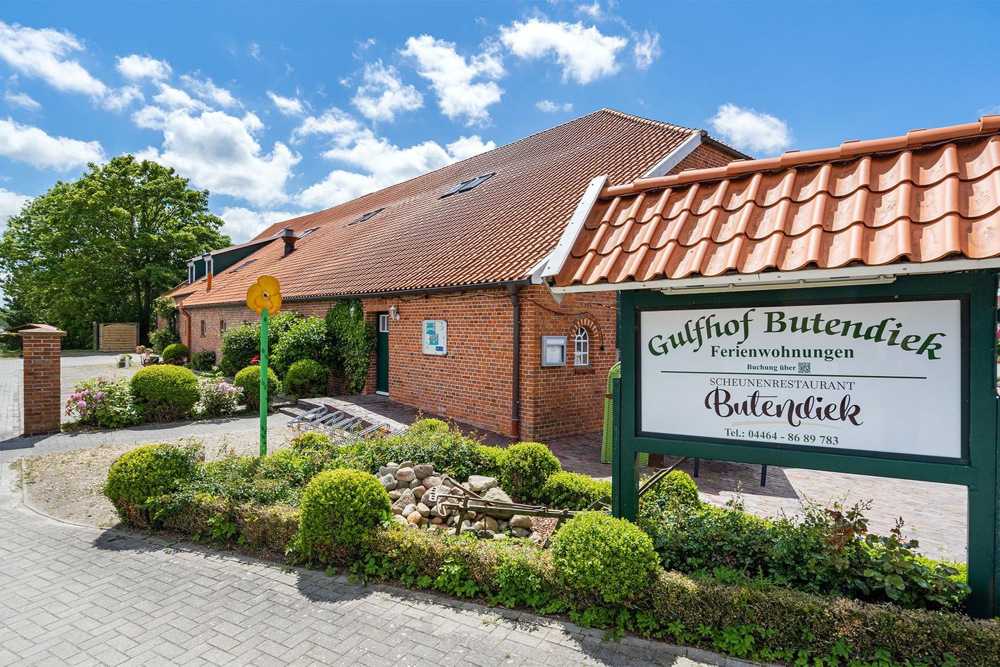 Außenansicht Gulfhof