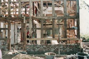 Umbau des Hotels 1991