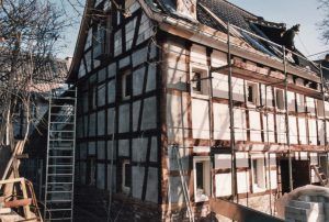 Umbau des Hotels 1991
