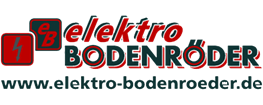 Ein Logo für eine Firma namens Elektro Bodenröder