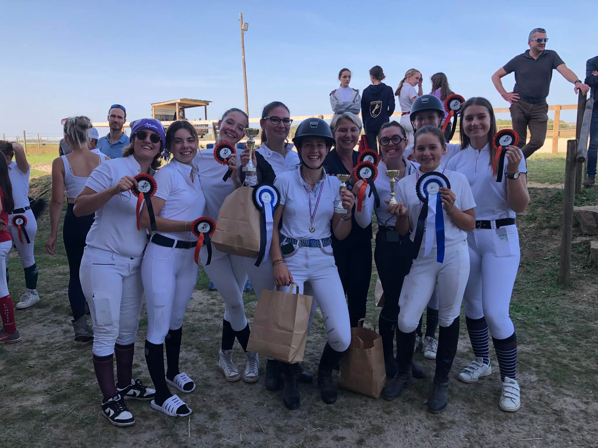 Gagnantes de concours équestres