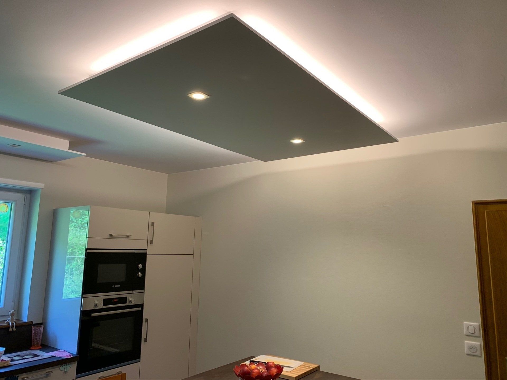 Pose de faux plafonds