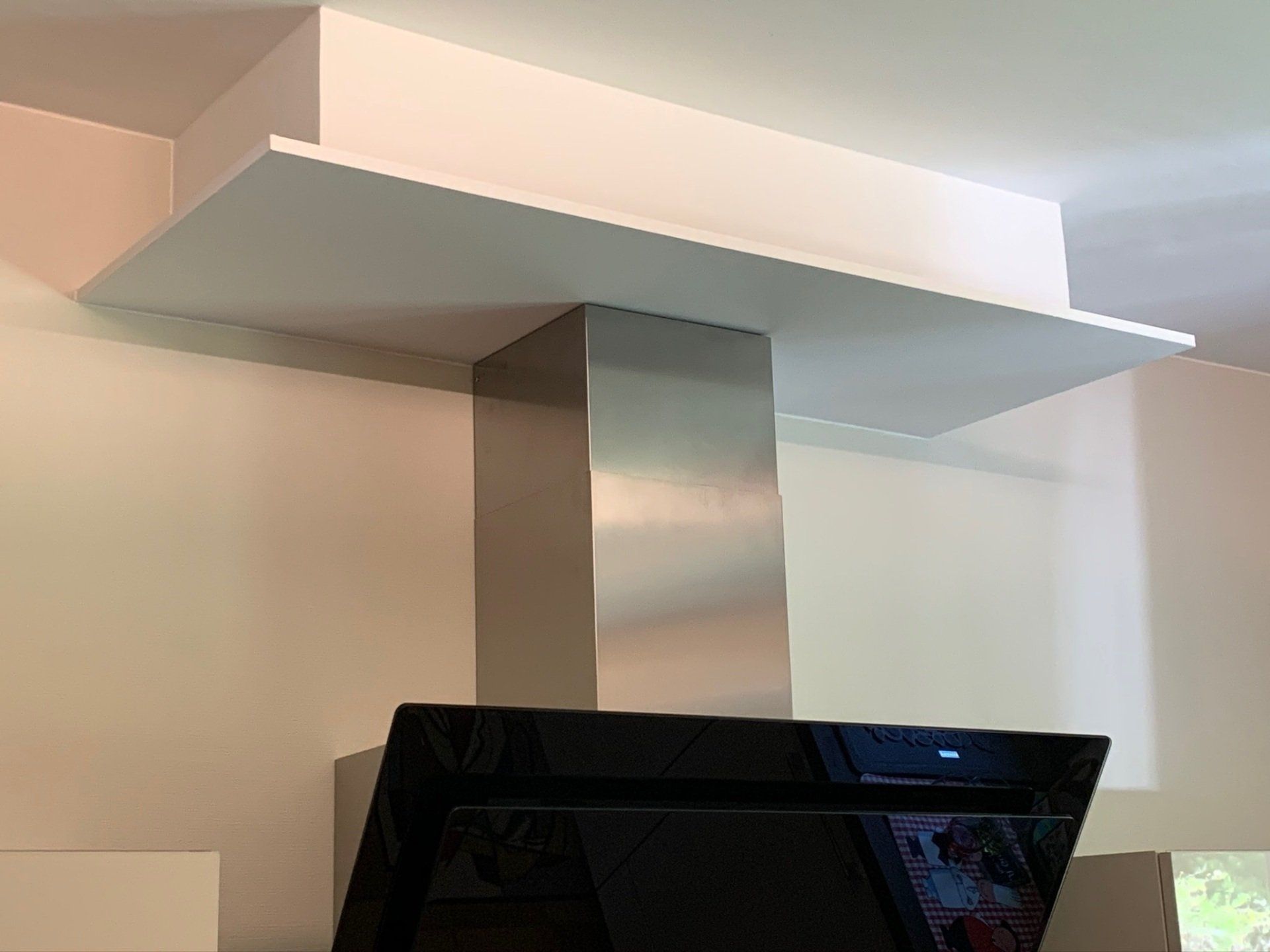 Plâtre pour la hotte