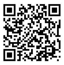 Un código QR en blanco y negro sobre un fondo blanco.