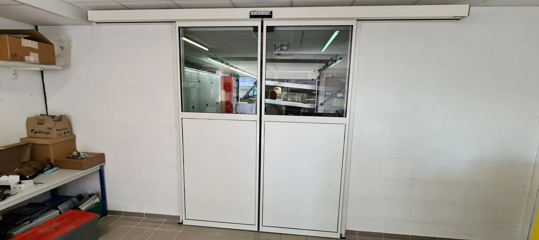 Porte automatique industrielle