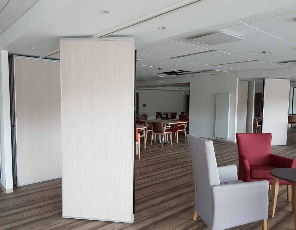 Mur mobile dans une résidence