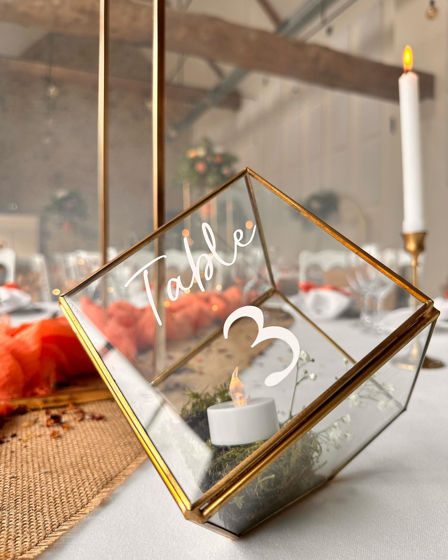 Objet de décoration en verre