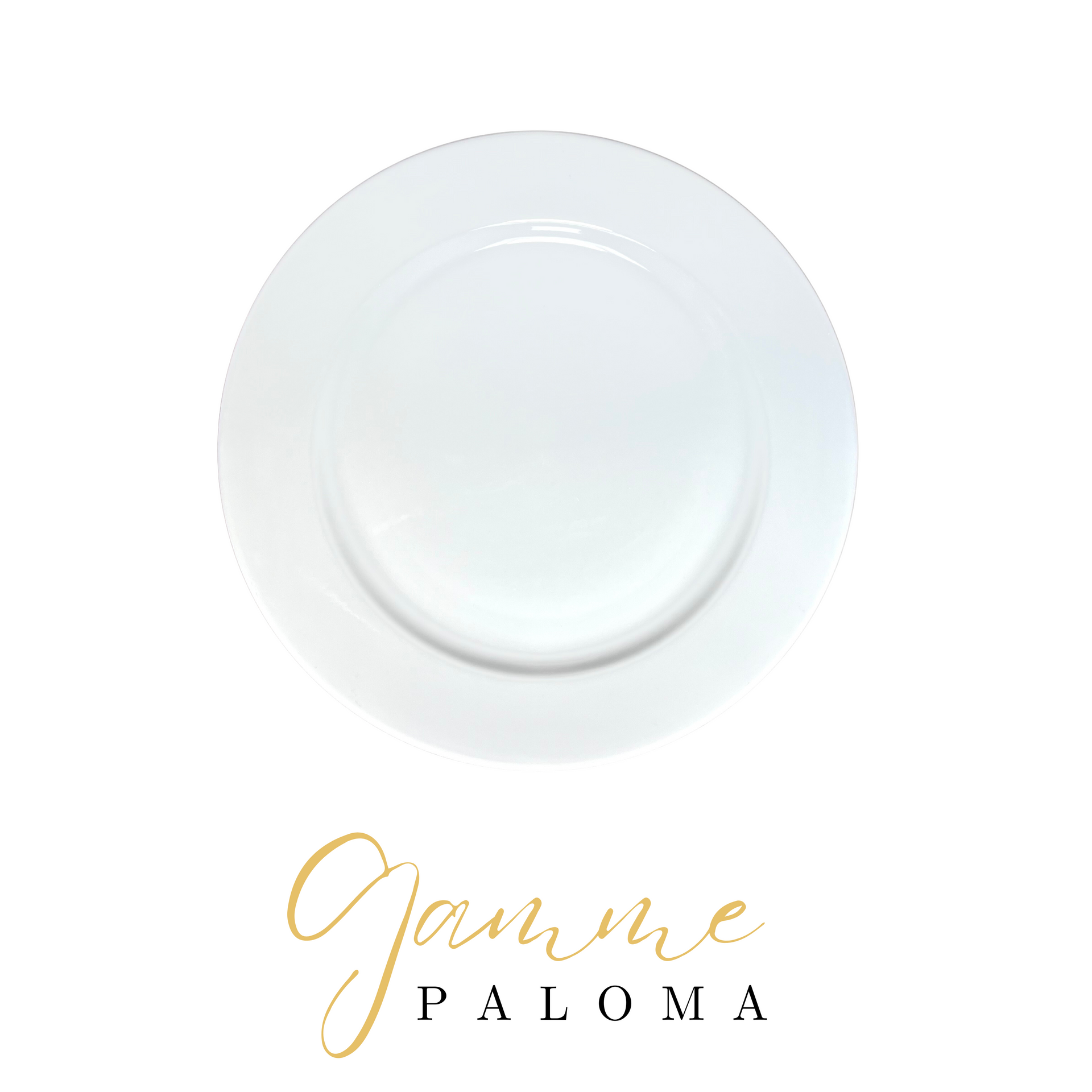 Assiette type Paloma