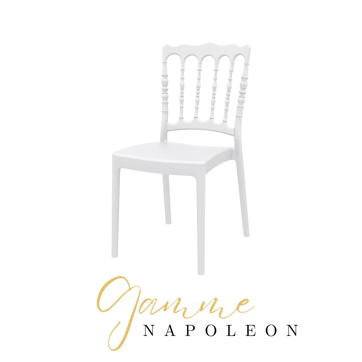 Chaise blanche