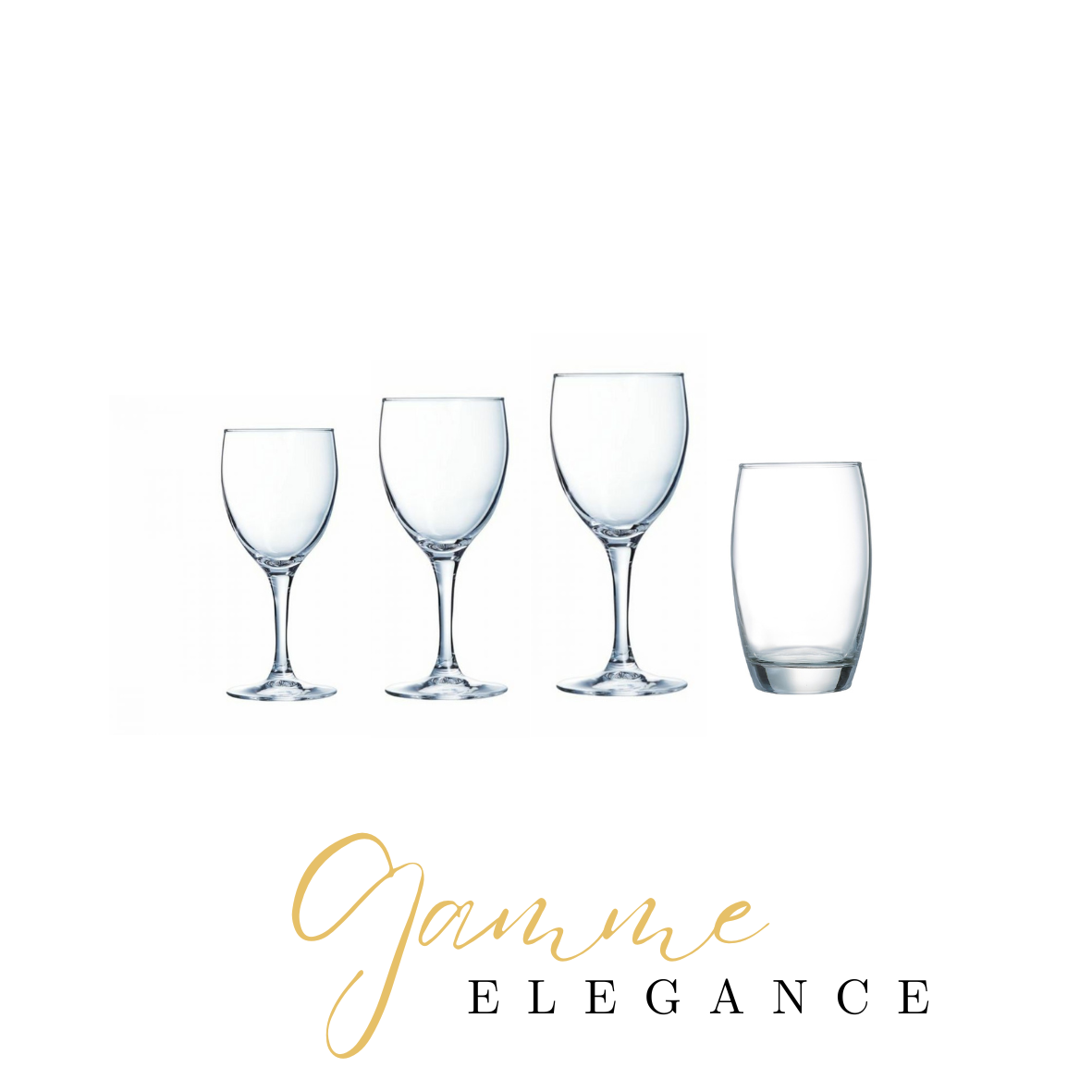 Verre de la gamme Élégance