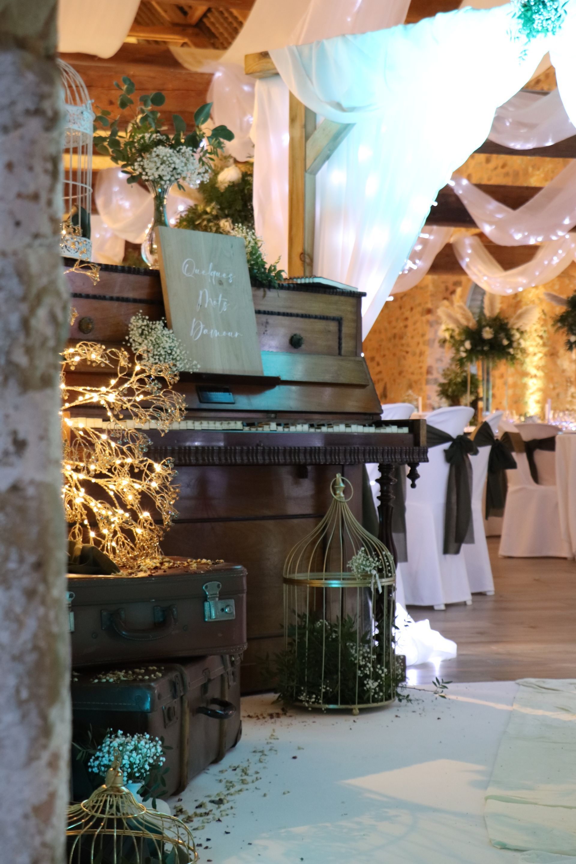 Décoration pour un salon de coiffure