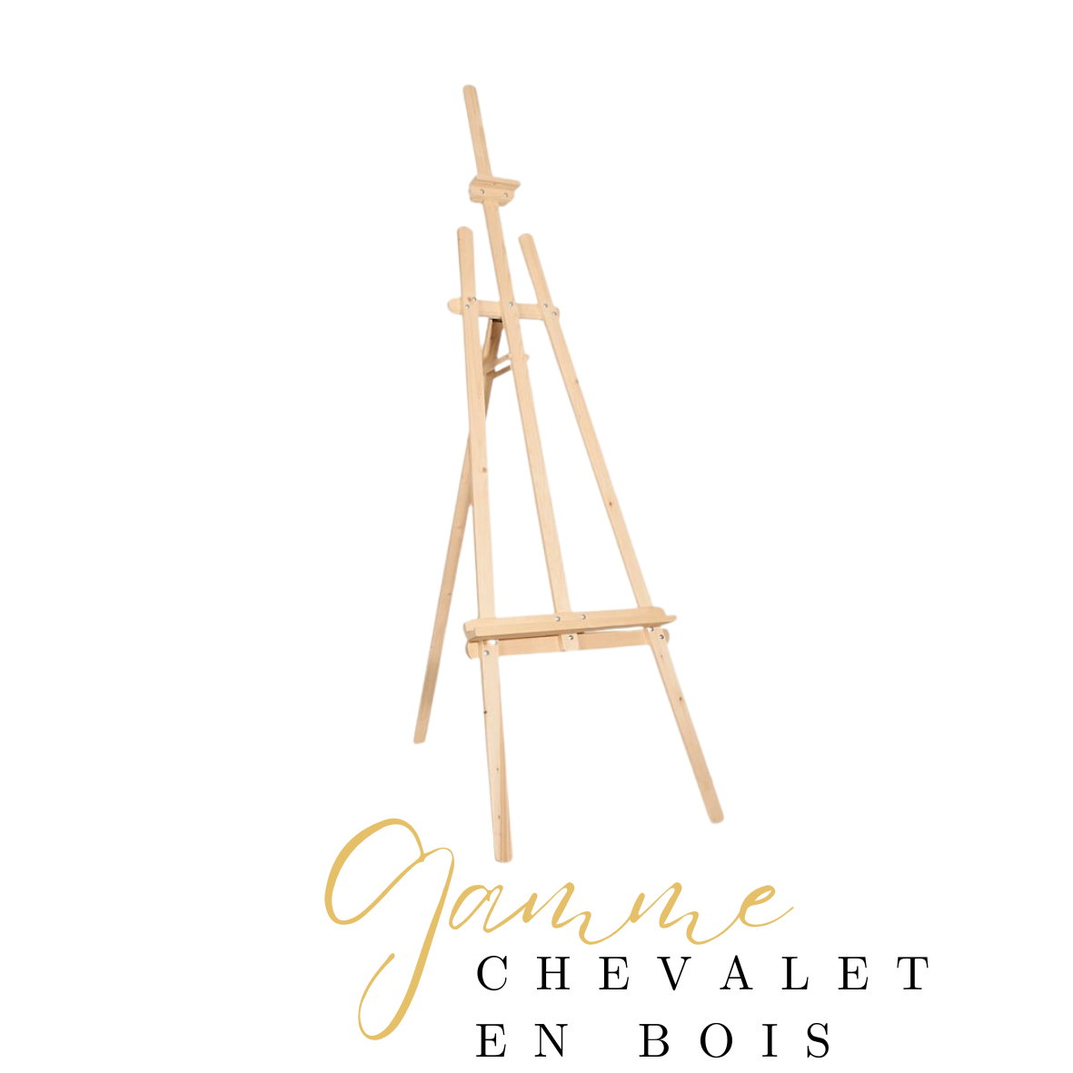 Chevalet en bois