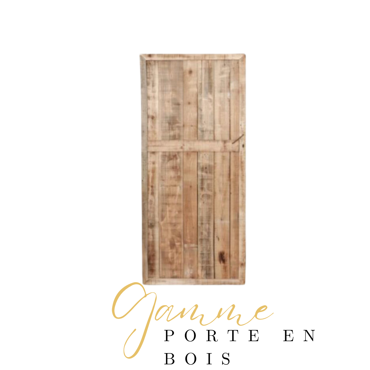 Porte en bois