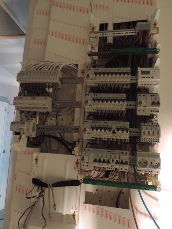 Travaux sur tableau électrique
