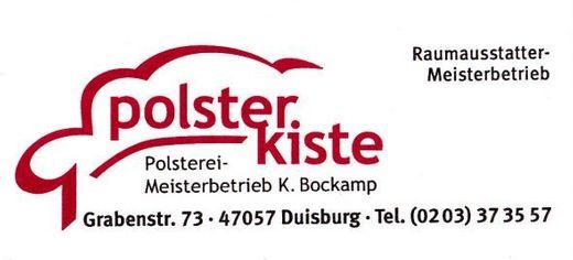 Logo Polsterkiste - Polsterei Meisterbetrieb K. Bockamp